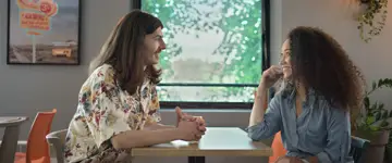 Éric et Julie, dans le film